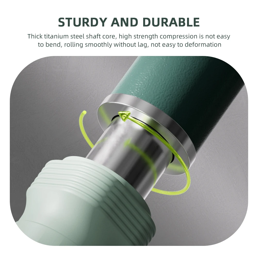 Yoga Fascia Stick Ergonomic Muscle Massage Roller for Body Stretching Anti Cellulite Myofascial Release Tool for Leg Neck Calves thumbnail 5