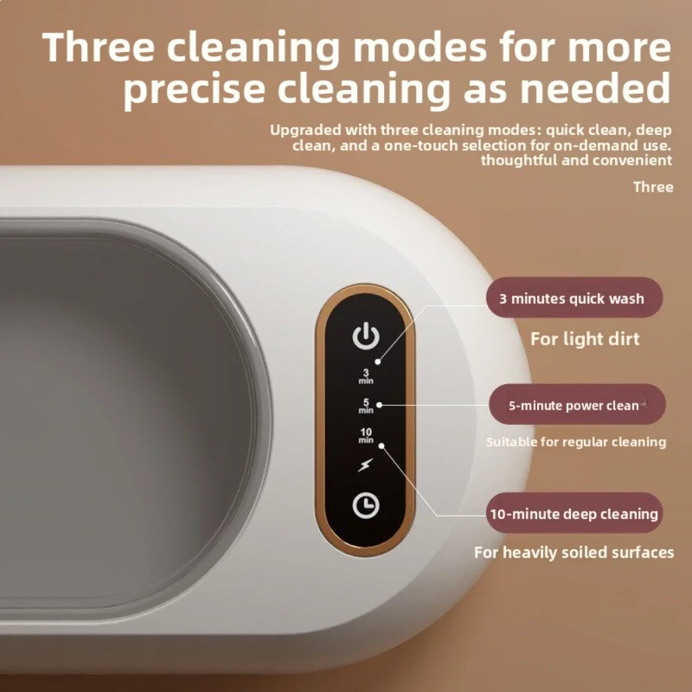 New Household Glasses Washing Machine, Fully Automatic Jewelry Braces, Watch Dentures Smart Cleaner thumbnail 2