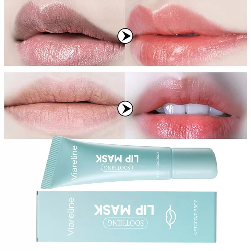 Lip Mask Repair Cracking Skin Treatment Exfoliating Remove Dark Lips Improve Dryness Lip Hydration Lightweight Nourishing Care