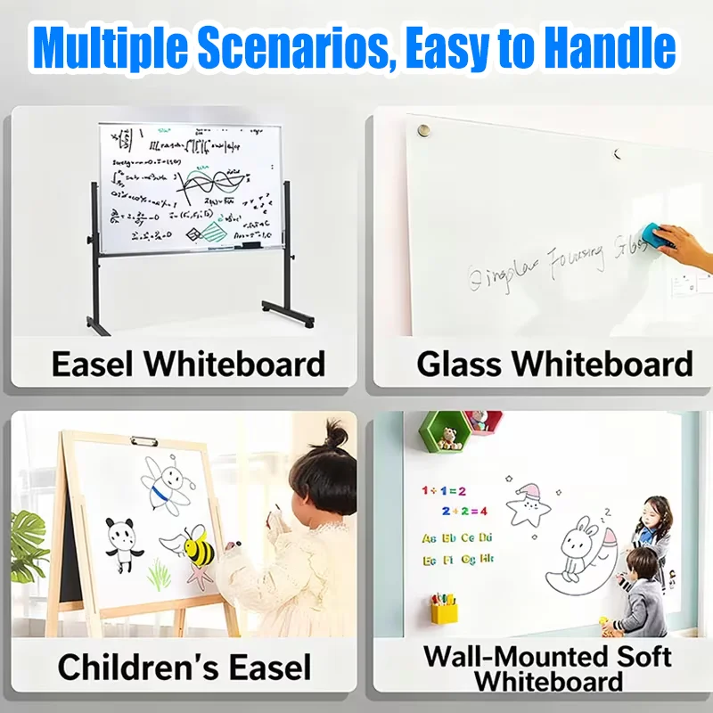 Ifubo Whiteboard Marker Remover Spray, Multi-Purpose Whiteboard Cleaner For Oil/Water-Based Pens, Restore Shine Renovation Spray thumbnail 6