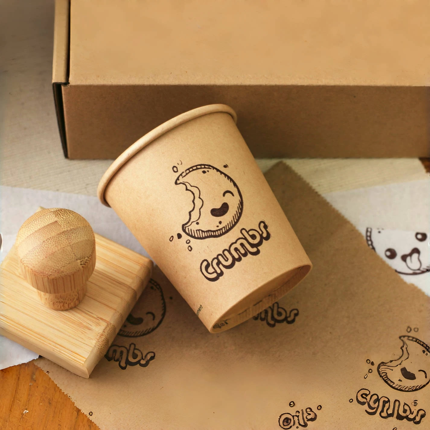 Personalized Wedding Stamp Wood Block Rubber Stamps Small Business Company Branding Stamp Custom Stamp Packaging Seal LOGO thumbnail 2
