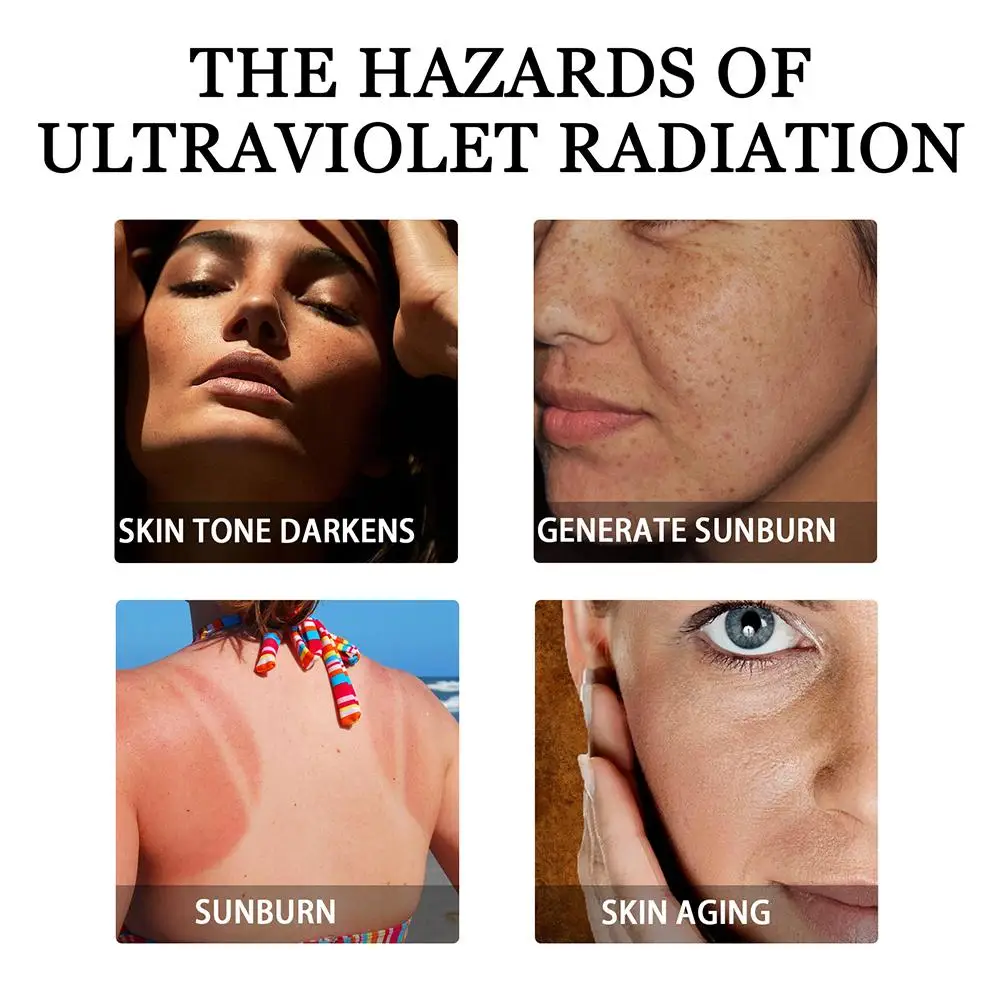 SPF 100+ Sunscreen Face Body Protector Sunblock Cream Centella Repair UV Isolation Anti-Aging Sensitive Skin Care 50g thumbnail 6
