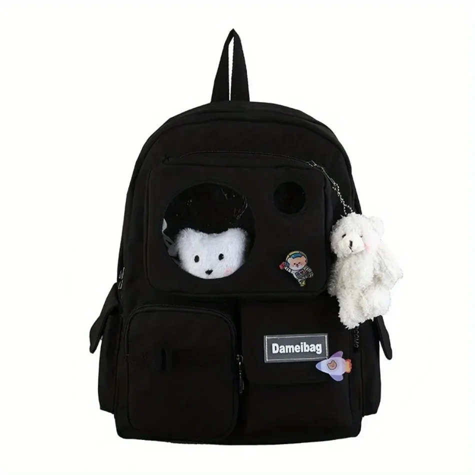 New Women Backpack School Bag for Teenage Girls Japanese Korean Rucksack Student Bookbags Laptop Backpack Lovey Lady Backpack thumbnail 5