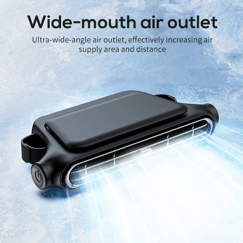 Car Seat Cooling Fan 3 Speed Adjustable 5V USB Headrest Air Cooler 3000mAh Rechargeable or Plug-in Backseat Ventilation Fan thumbnail 4