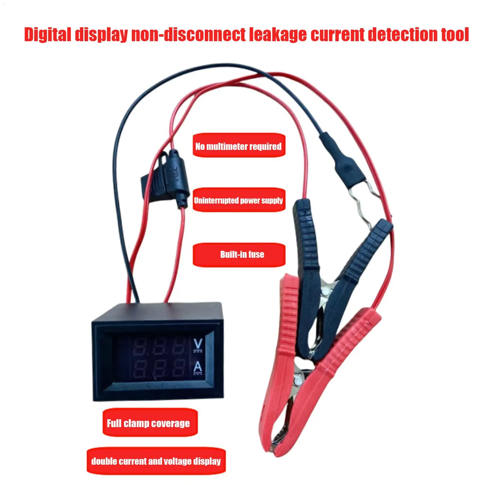 Car Leakage Detection Tool Quickly Precise Finder with Voltage Display Circuit Breaker Finder for Lawnmowers Trucks RVs thumbnail 4