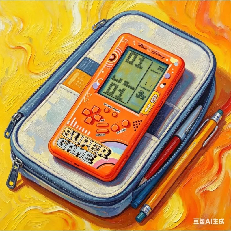 Classic Retro Handheld Brick Game Player Kids Electronic Game Console Children Handheld Machine
