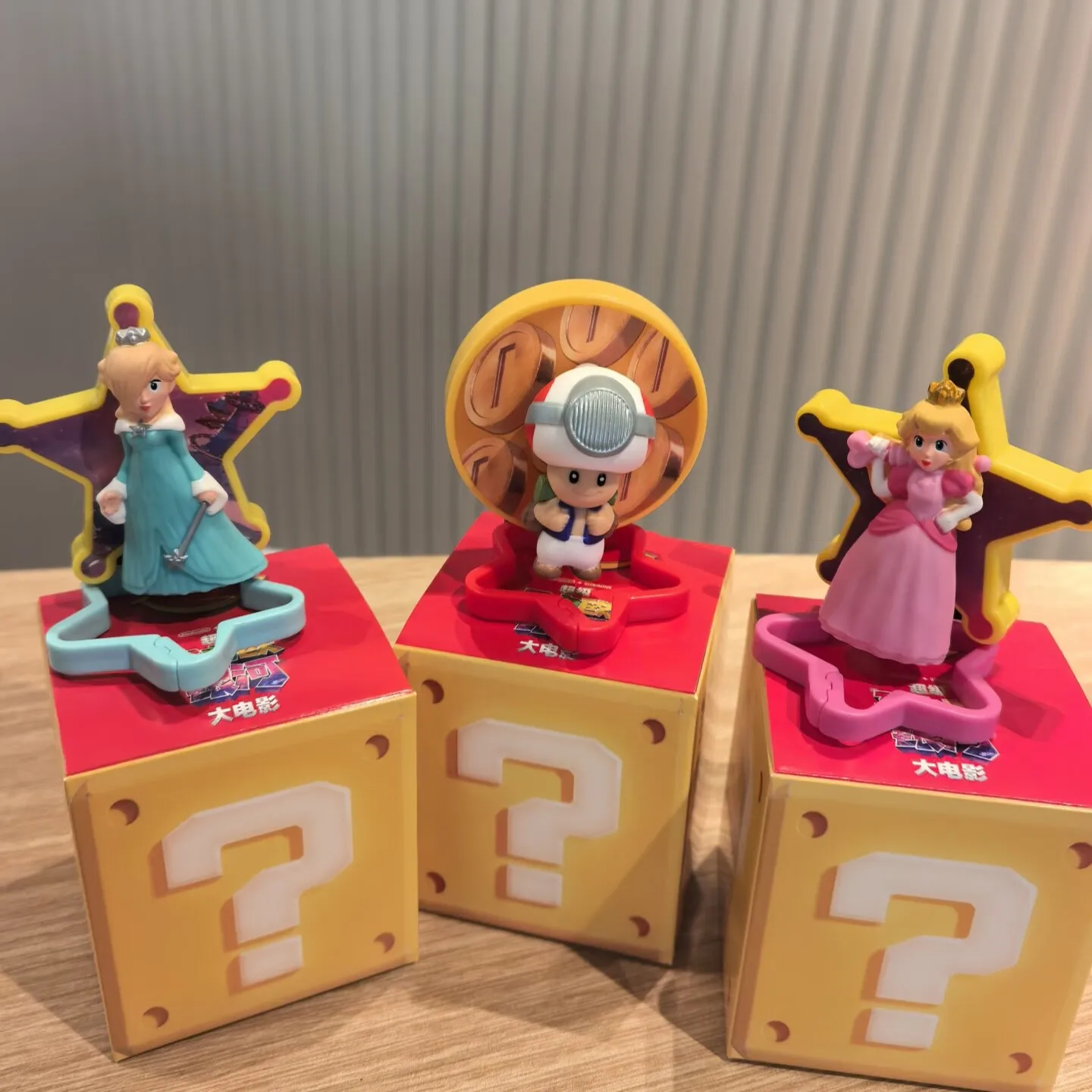 2026 Mcdonald'S Latest Style Happy Meal The Super Mario Bros Pendant Figure Yoshi Rosalina Statue Collection Model Doll Toy Gift thumbnail 3