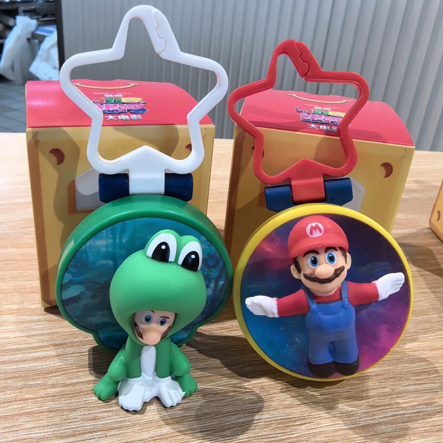 2026 Mcdonald'S Latest Style Happy Meal The Super Mario Bros Pendant Figure Yoshi Rosalina Statue Collection Model Doll Toy Gift thumbnail 2