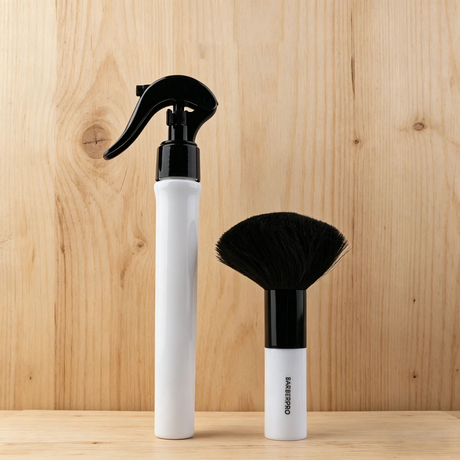 2PCS Set Professional Hairdressing Tools 30ml Barber Fine Mist Spray Bottle Neck Duster Cleaning Brush Salon Haircut Supplies thumbnail 6