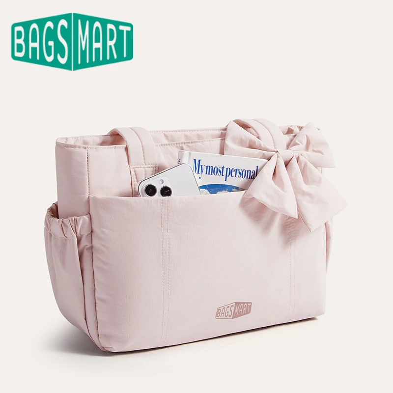 BAGSMART Tote Bag for Women Casual Sling Shoulder Handbag Waterproof hobo bags Fits 13'' Laptop for Travel Workout College