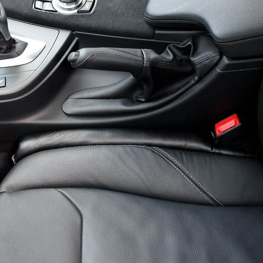 2pcsCar Seat Gap Filler Soft Car Styling Padding Leather Leak Pads Plug Spacer Universal Car Accessories Interior Car Organizer thumbnail 2
