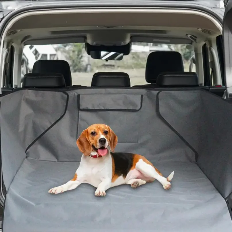 Thickened Dog Car Seat Cover, Pet Travel Carrier, Car Trunk Mat, Waterproof Universal Pet Cargo Liner, Washable