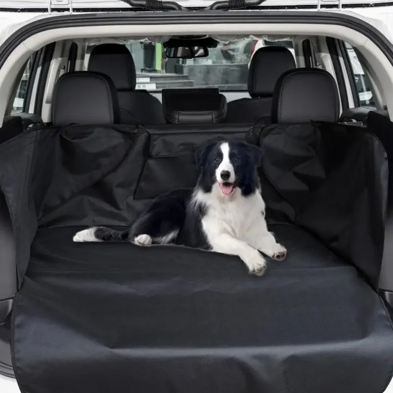 Thickened Dog Car Seat Cover, Pet Travel Carrier, Car Trunk Mat, Waterproof Universal Pet Cargo Liner, Washable thumbnail 4