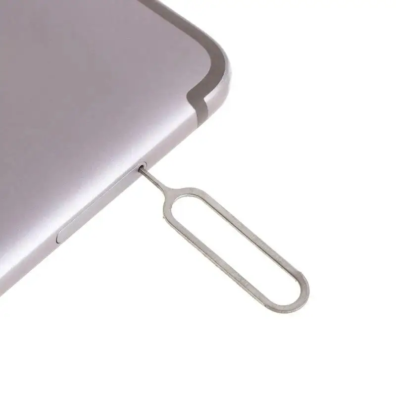 1/50/100pcs Eject Sim Card Ejector Tool Pick-up Pin Universal Mobile Phone Remover Tray to Open For IPhone Xiaomi Samsung Huawei thumbnail 3