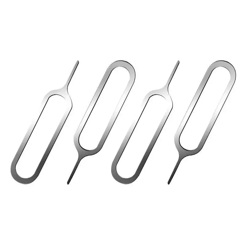 1/50/100pcs Eject Sim Card Ejector Tool Pick-up Pin Universal Mobile Phone Remover Tray to Open For IPhone Xiaomi Samsung Huawei thumbnail 2
