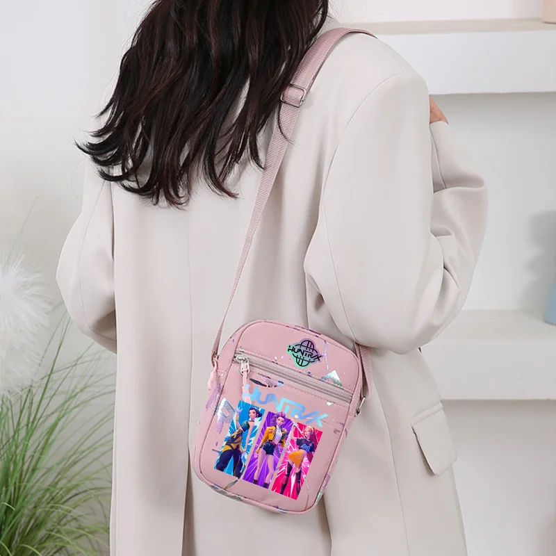 New⭐️KPOP Demon Hunters Crossbody Phone Bag Single Shoulder Pouch Coin Wallet Purse Warriors Handbag Fans Gril Gifts thumbnail 4