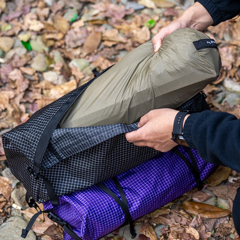 Outdoor Hiking Accessory Pouch Multifunctional Dyneema Waterproof Bag Expandable Backpack Top Compartment thumbnail 4