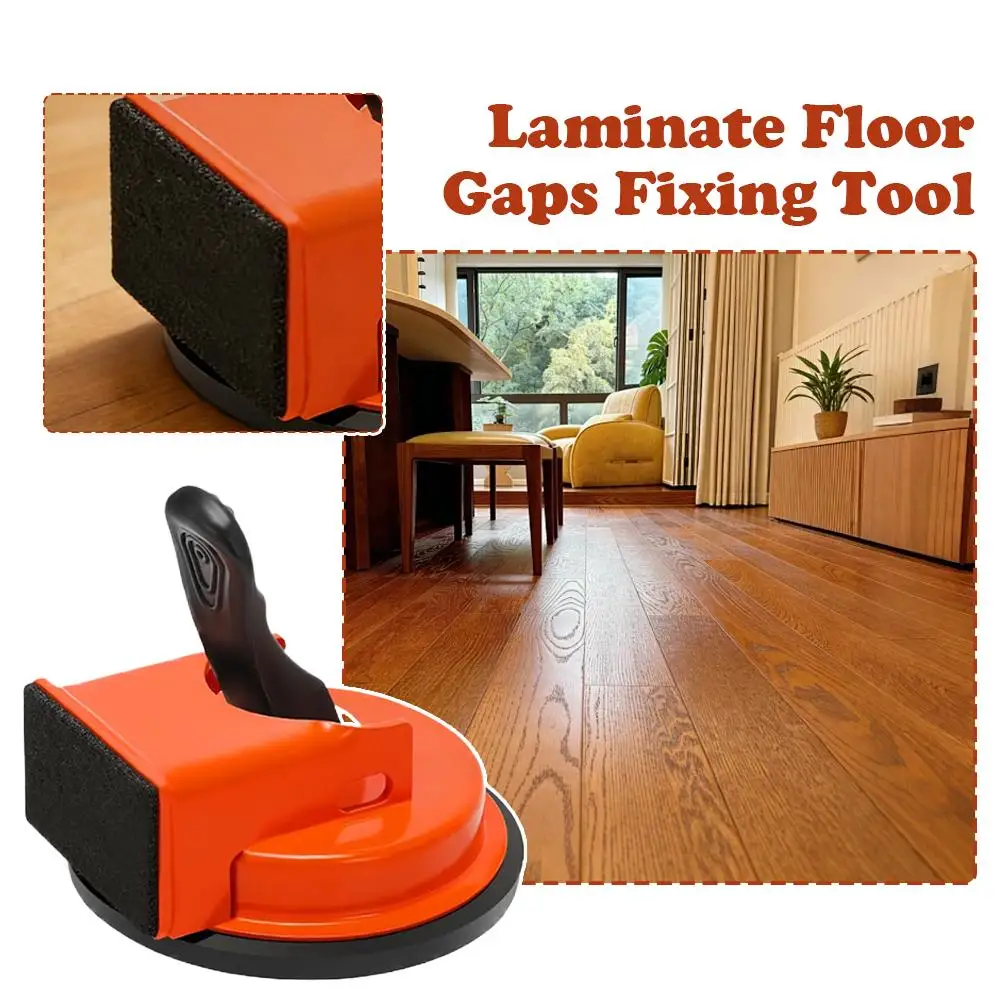 Laminate Flooring Tool Laminate Iron Fixer Vacuum Tile Flooring Slat Grabber For Diy Floor Installation Projects Gap Repair Tool thumbnail 2