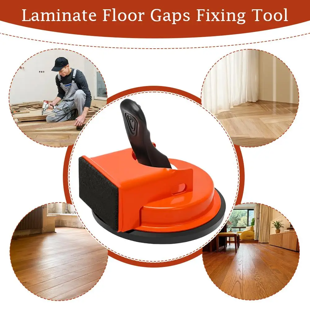 Laminate Flooring Tool Laminate Iron Fixer Vacuum Tile Flooring Slat Grabber For Diy Floor Installation Projects Gap Repair Tool thumbnail 5