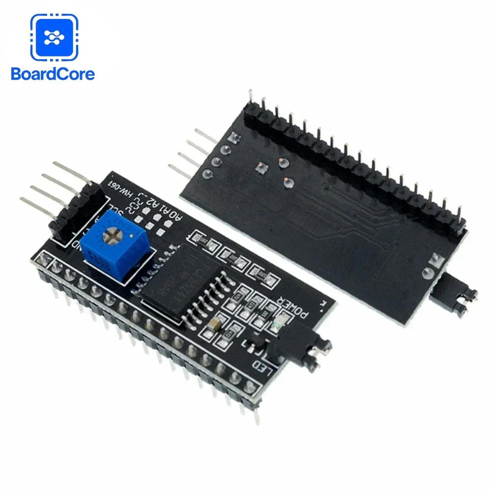 1602 LCD Display Module 16x2 Characters Backlight LCD Display Module Board   I2C Interface for Arduino/Raspberry Pi 5V thumbnail 5