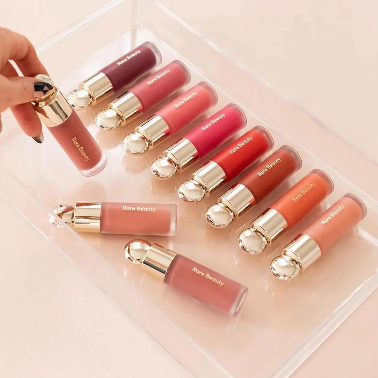 Rare Beauty Soft Pinch Liquid Blush Silky Smoothly Long Lasting Plump Makeup Hope Love Virtue Happy Wonder Worth Face Cosmetics thumbnail 5