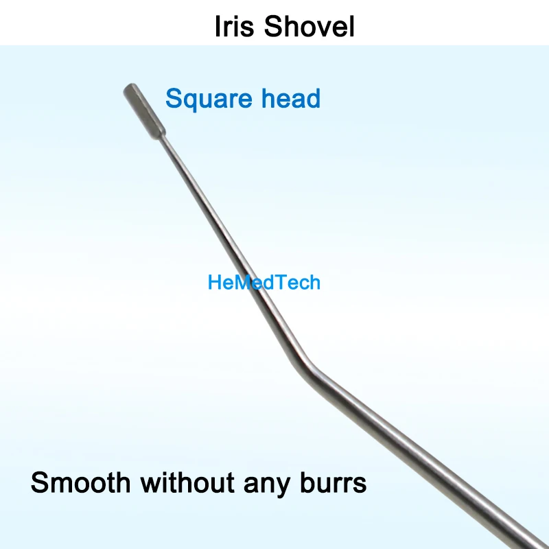Ophthalmic Iris Spatula Iris Shovel 2.5x0.5mm Head High Quality Medical Ophthalmic Instrument Stainless Steel thumbnail 2
