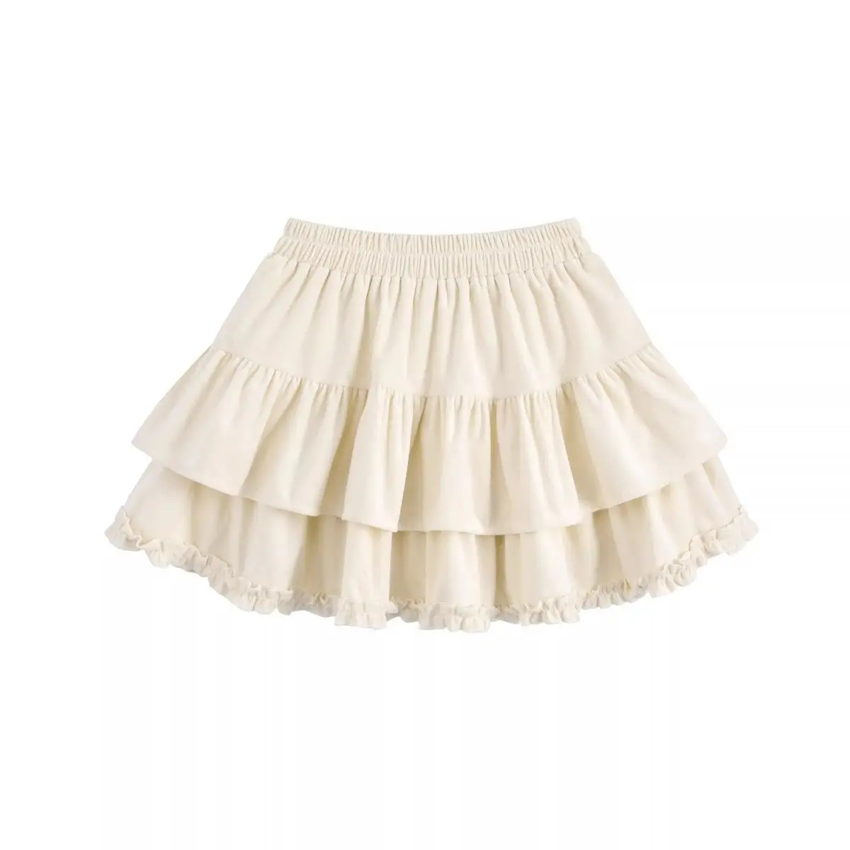 1pcs Girls Pleated Cake Skirts Children Elastic Infant Babys Ruffle A-line Skirts Kids Bubble Skirt New Toddler Princess Clothes thumbnail 3