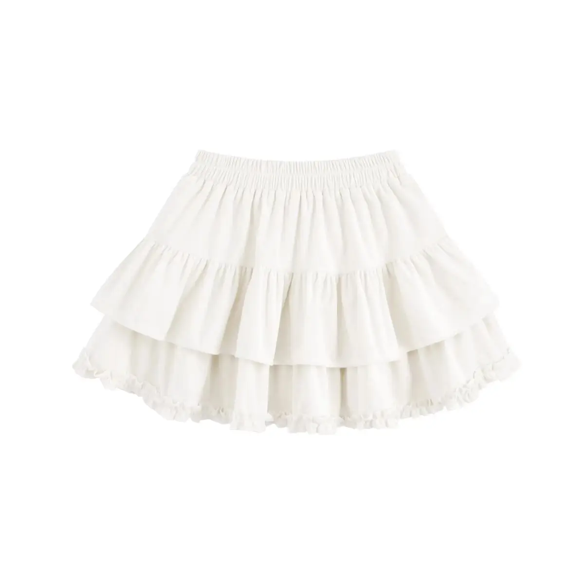 1pcs Girls Pleated Cake Skirts Children Elastic Infant Babys Ruffle A-line Skirts Kids Bubble Skirt New Toddler Princess Clothes thumbnail 2