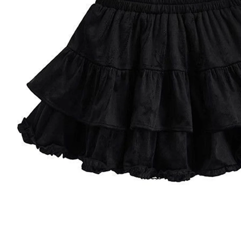 1pcs Girls Pleated Cake Skirts Children Elastic Infant Babys Ruffle A-line Skirts Kids Bubble Skirt New Toddler Princess Clothes thumbnail 6