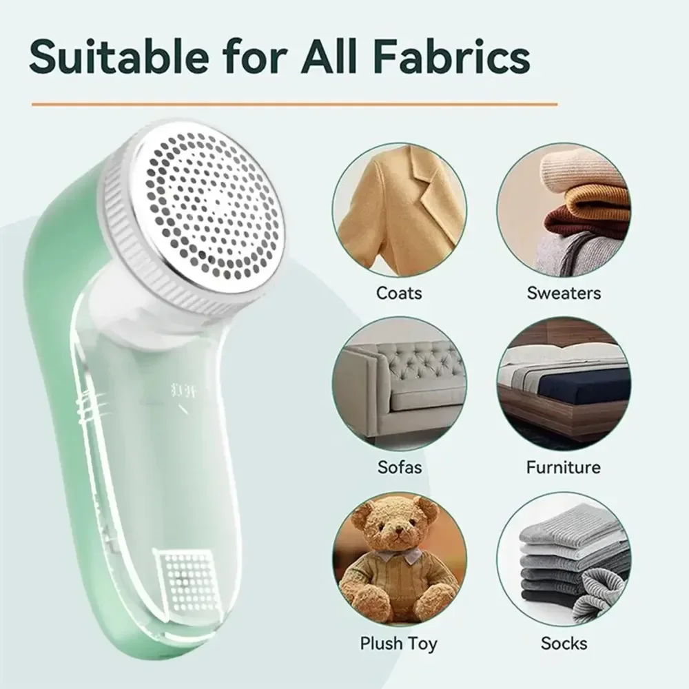 Electric Lint Remover for Clothes,Portable Pet Hair Remover,Efficient Cat Dog Hair Cleaning Brush Roller forClothing and HomeUse thumbnail 2