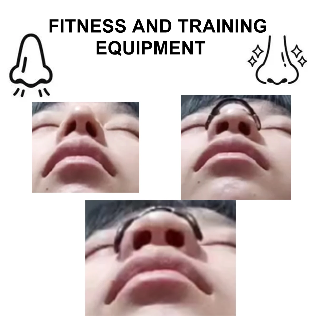 Outdoor fitness equipment - nasal dilator - non-invasive exercise/daily use nasal patch support set: for exercise and sleep use thumbnail 2
