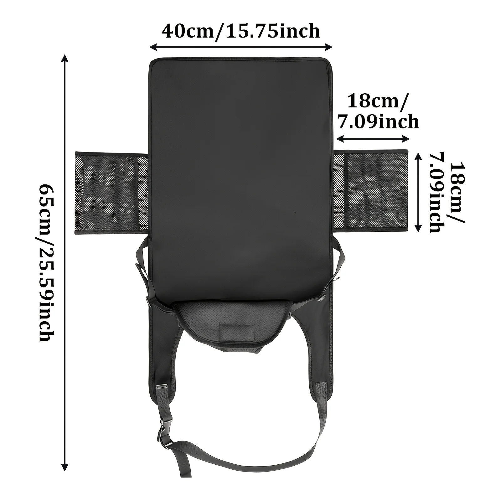 1 Piece, Children's Airplane Travel Seat Extender, Portable Foldable Hammock, Adjustable Children's Travel Bed, Suitable for Airplanes, Trains, Cars thumbnail 2