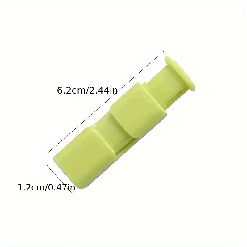 10pcs Food Sealing Clips Spring-Loaded Snack Bread Bag Clamps Reusable Kitchen Sealer for Cereal/Vegetable Storage Bags thumbnail 2