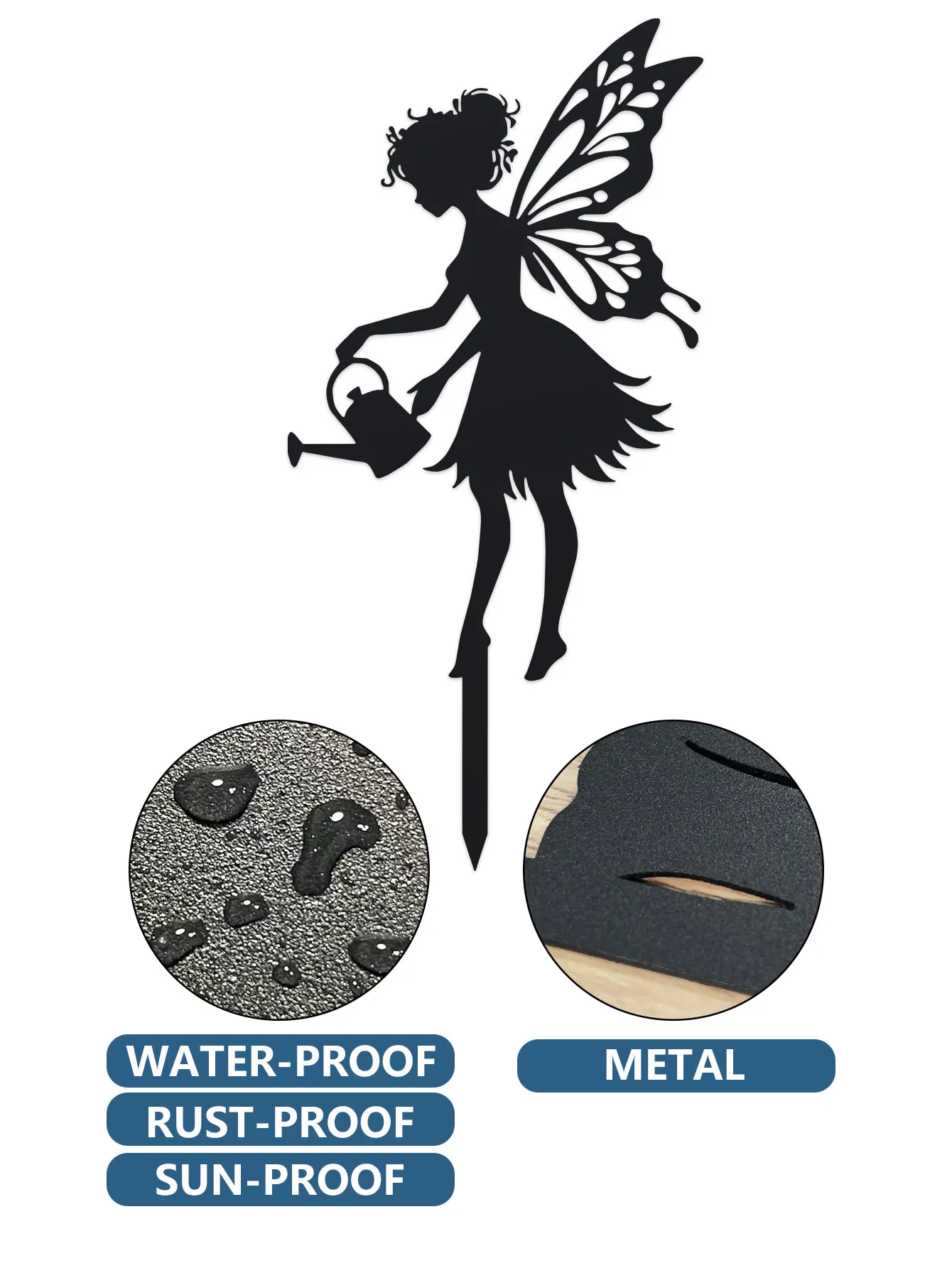 Charming Fairy Garden Ground Insert - Plastic Product,Suitable for Outdoor Decoration, Yard Embellishment and Housewarming Gifts thumbnail 5