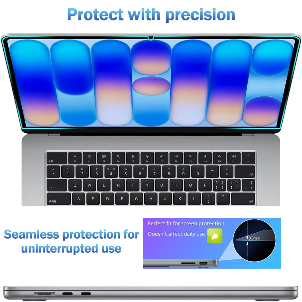 Tempered Glass Screen Protector For Apple MacBook Neo 2026 Accessories HD 0.3mm Anti Scratch Protector For Macbook Neo 13-inch thumbnail 4