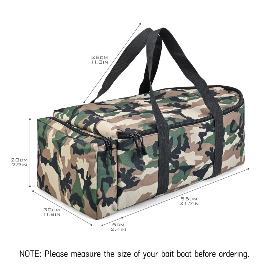 Large Capacity Portable Carry Bag for Bait Boat Water Repellent Tear-resistant Fishing Boat Storage Bag For Outdoor Fishing Bag thumbnail 2