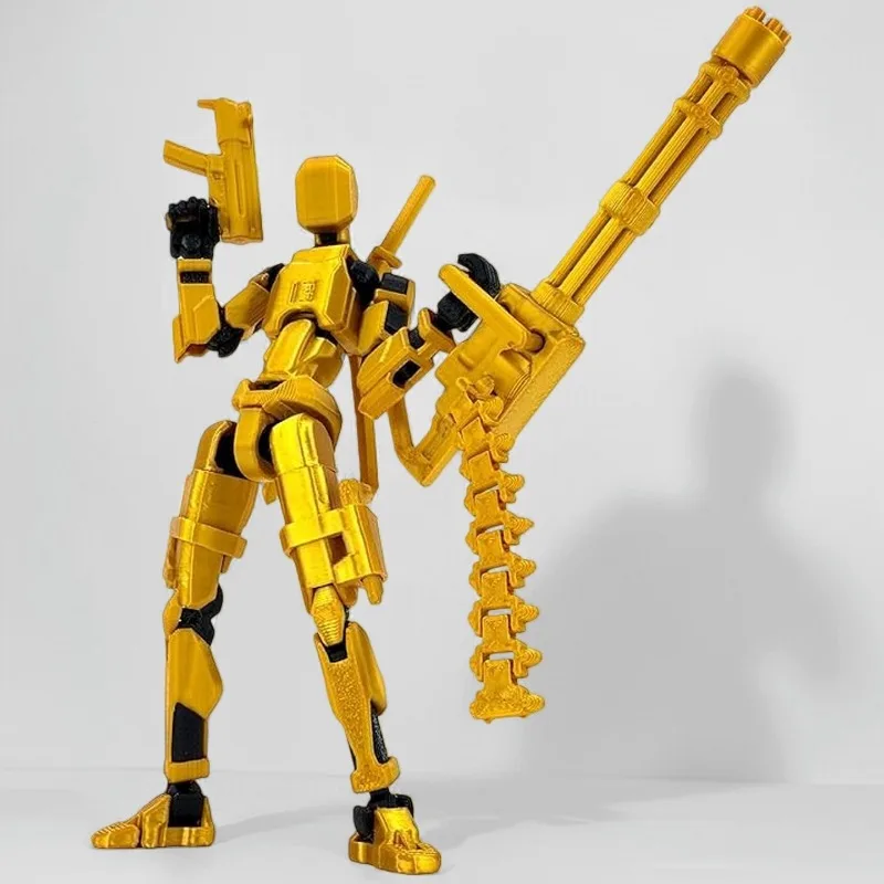 T13 Titan 13 Action Figure Set Robot Action Figure 3D Printed Robo 13 Action Fidget Toys For Collectors Desktop Decorations thumbnail 5