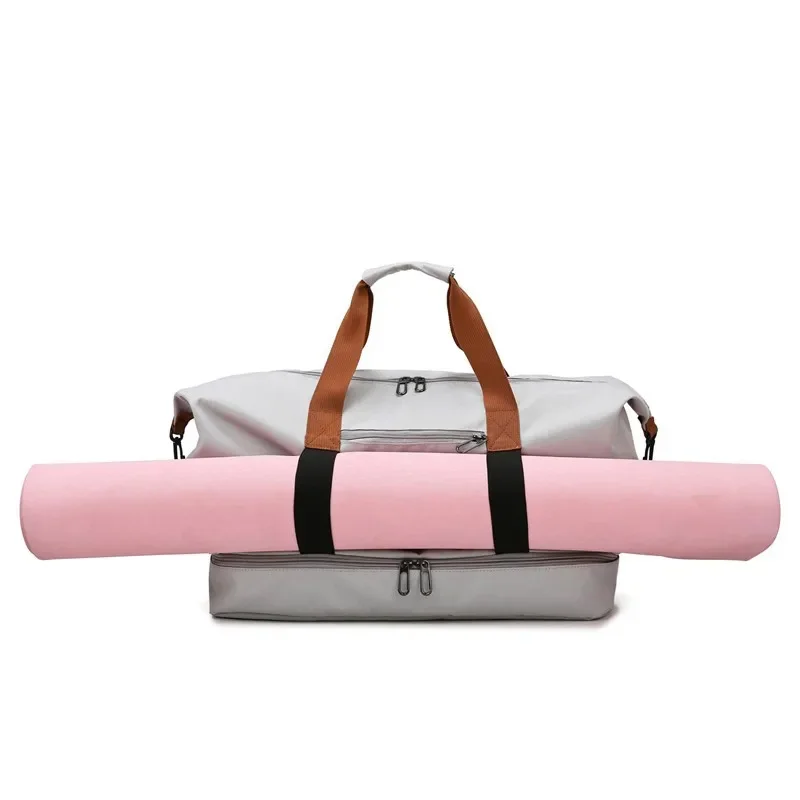 Expandable Duffle Bag Traveling Dry Wet Separation Luggage Bag Portable Weekend Bags Waterproof Fitness Gym Bag With Shoes Pack thumbnail 6