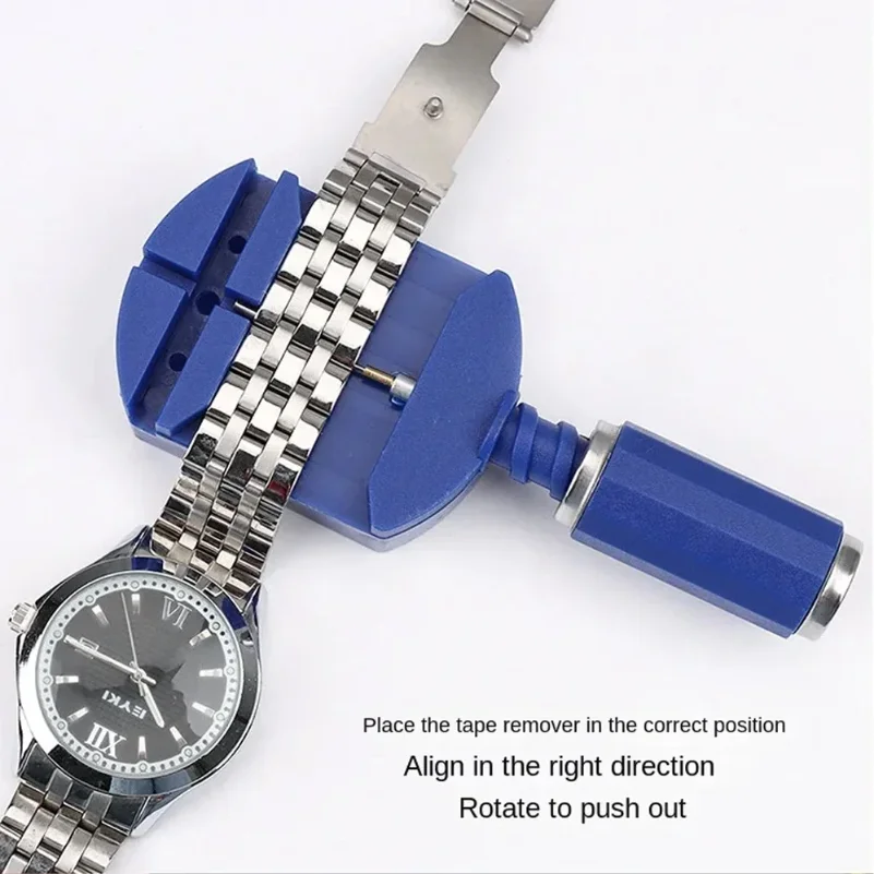 147 Parts Watch Repair Tool Kit for Disassembly Installation Maintenance Adjusting Straps Replacing Batteries thumbnail 4