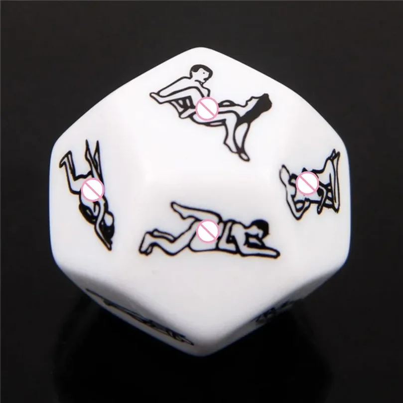 12 Sides Sexy Funny Dice Party Gifts Cubes Adults Love Humour Gambling Sex Romance Erotic Kama Sutra Craps Sexy Games Dices Toys thumbnail 4