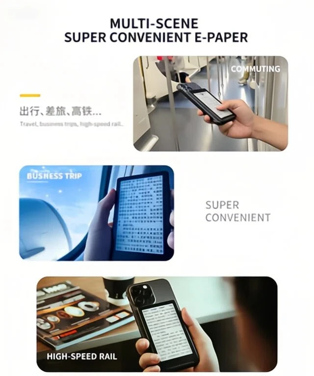 XTEINK X4 E-Ink E-Reader 4.3 Inch Ultra-Thin Portable Magnetic Smartphone Secondary Screen E-Book Reader for Adults thumbnail 4
