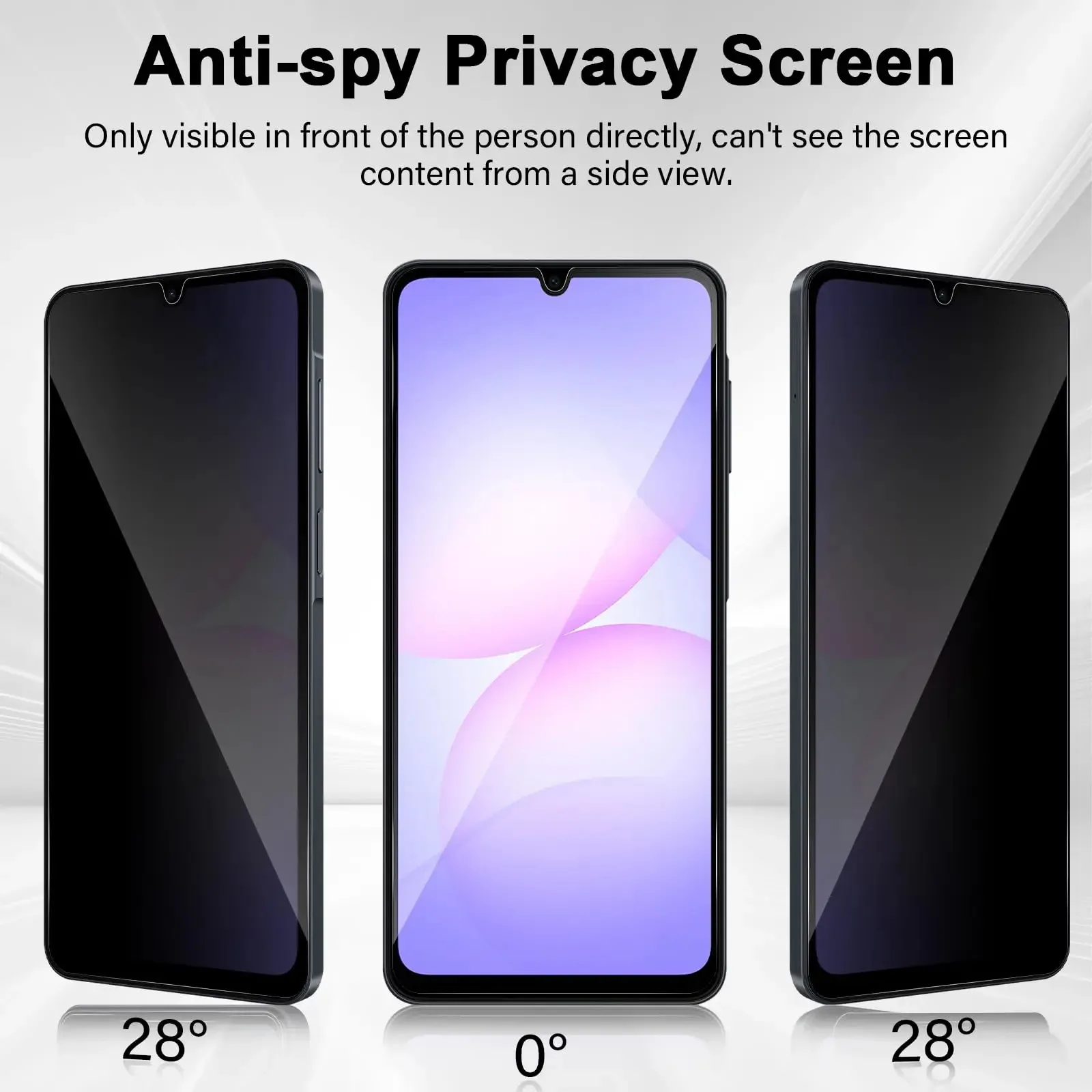 2PCS Privacy Tempered Glass Screen Protector For Samsung Galaxy S23 S24 S25 S26 Plus Ultra  Screen Glass Protector Film ﻿ thumbnail 3