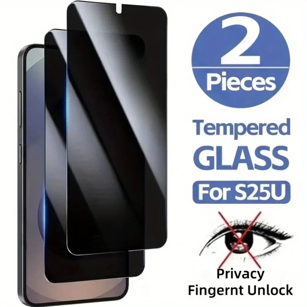 2PCS Privacy Tempered Glass Screen Protector For Samsung Galaxy S23 S24 S25 S26 Plus Ultra  Screen Glass Protector Film ﻿