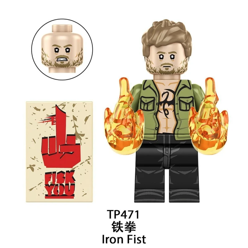 In Stock New Daredevil Mini Action Figure Model Building Blocks Classic Comic Version Super Hero Bricks Series Assembly Toy Set thumbnail 3