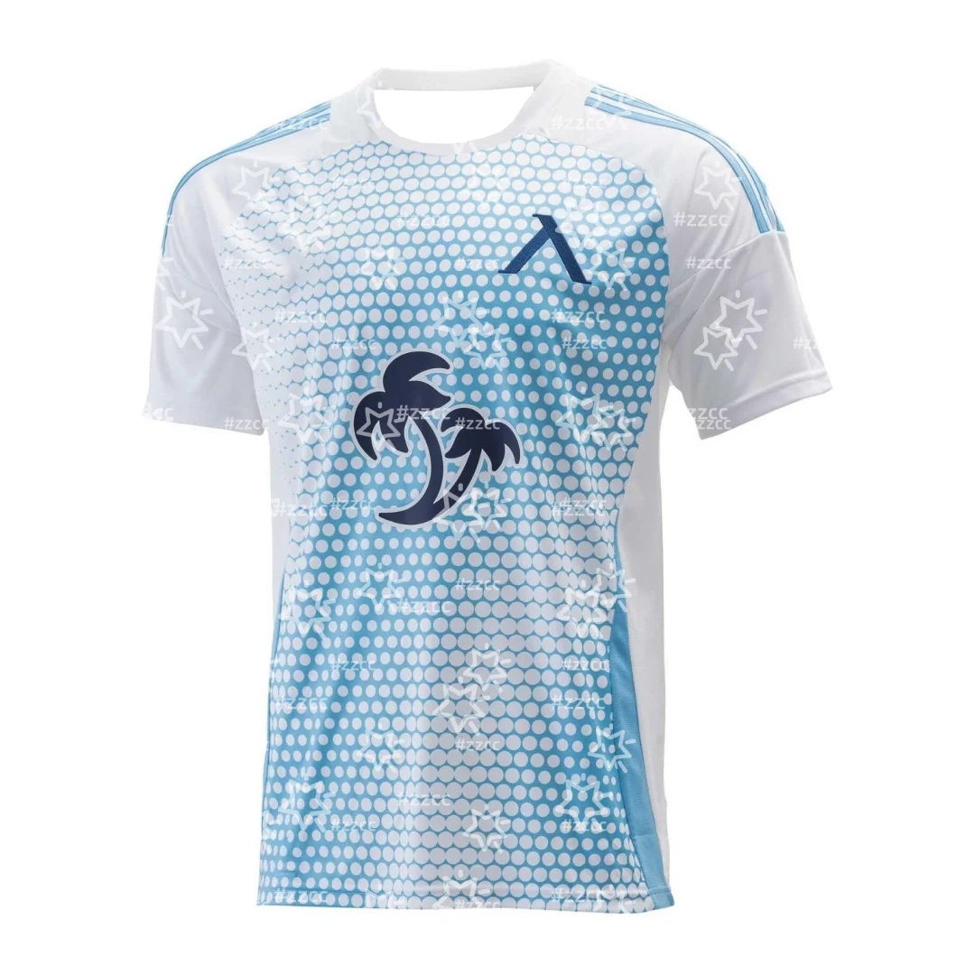 25-26 Levski Sofia home football jersey training set Bulgarian fan gift Summer Sports Men's T-Shirt Kid's Tee beach T-shirt thumbnail 2