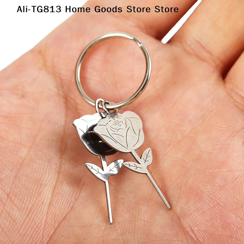 [TG813]2Pcs/Set Rose Shape Stainless Steel Needle for Smartphone Sim Tray Removal Eject Pin Key Tool Universal Thimble thumbnail 5