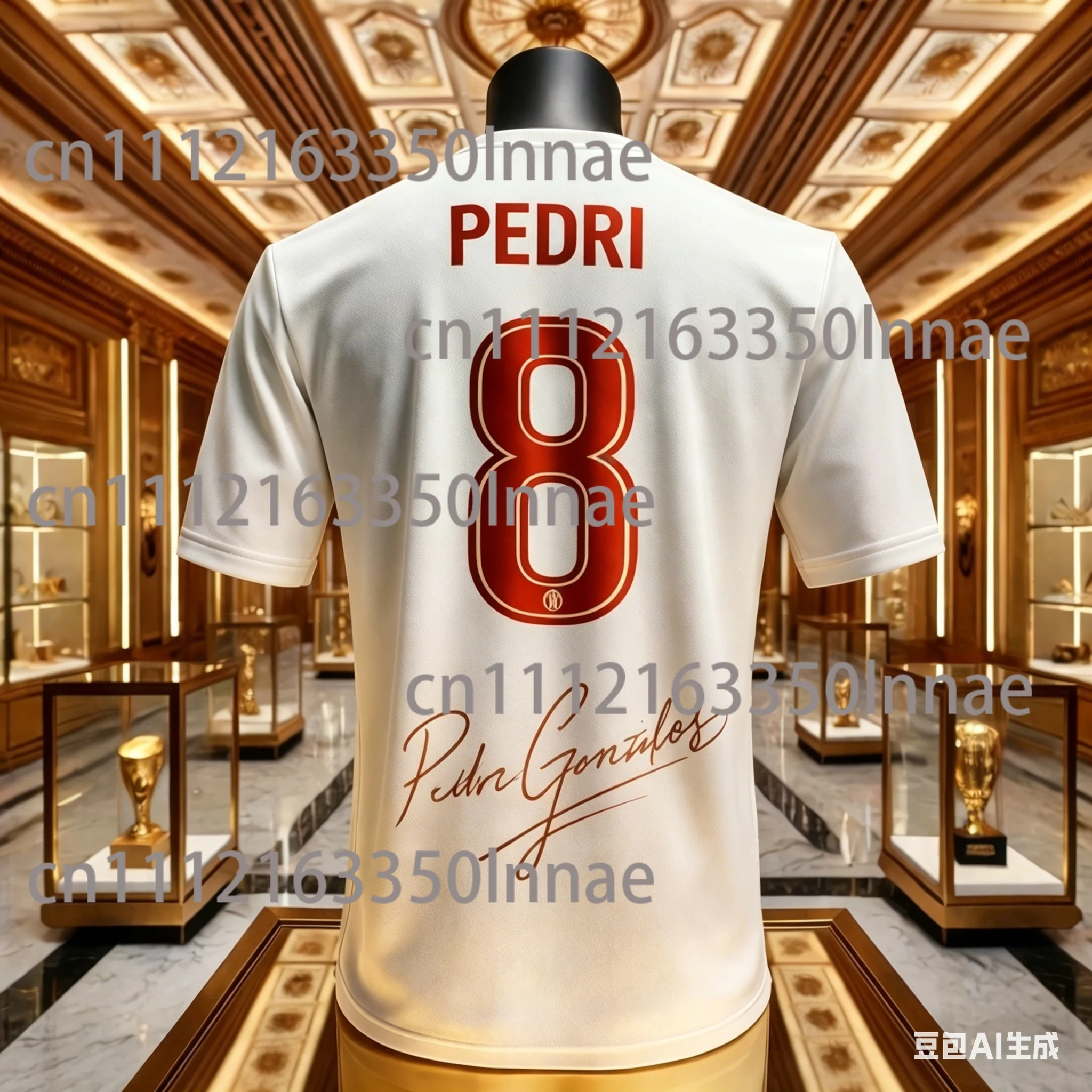 2026 Special Edition Sports Commemorative Football Jersey, Breathable and Quick-drying T-shirt, Outdoor Sports Short-sleeved thumbnail 4