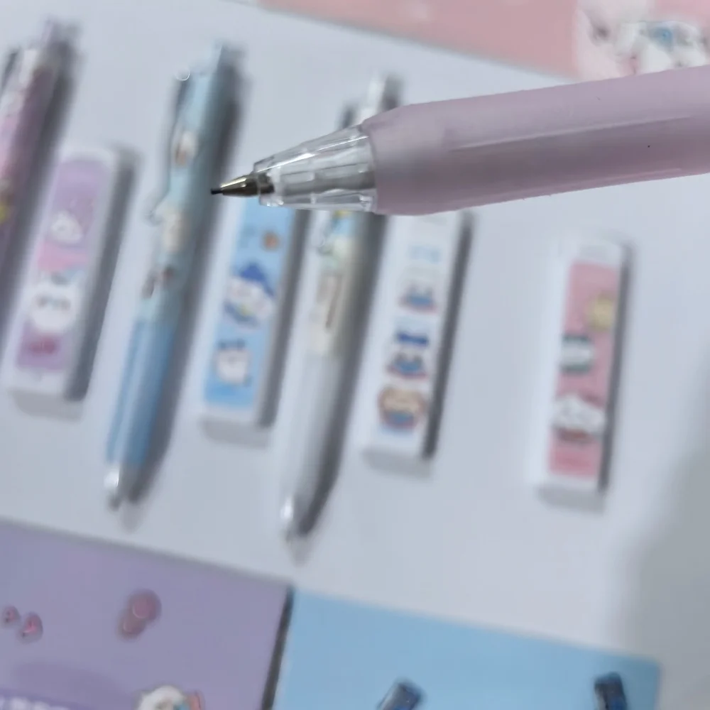 Hot Stylish Automatic Pencil Set Anime Merchandise Cute Girly Writing Lead Resistant for Students thumbnail 4