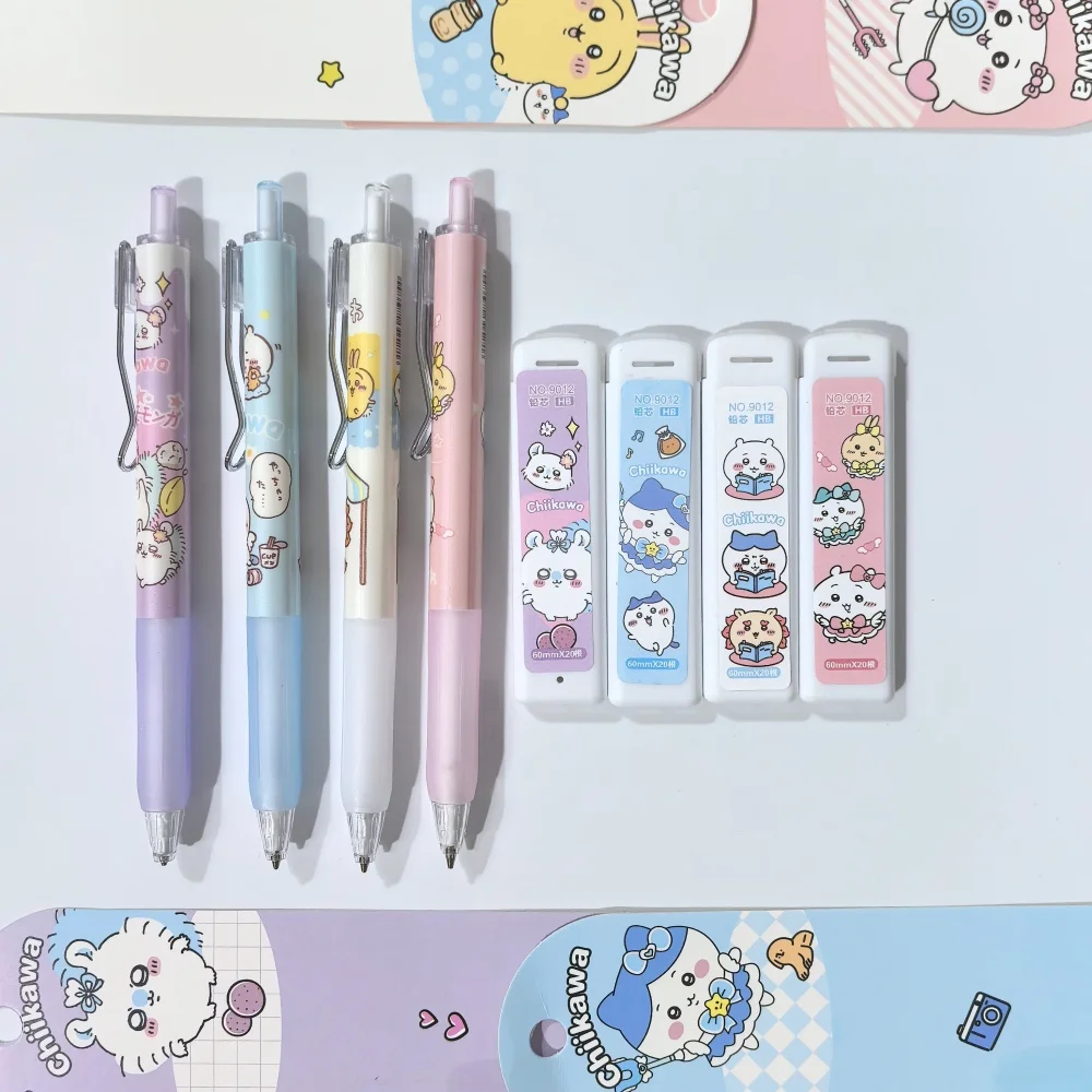 Hot Stylish Automatic Pencil Set Anime Merchandise Cute Girly Writing Lead Resistant for Students thumbnail 3