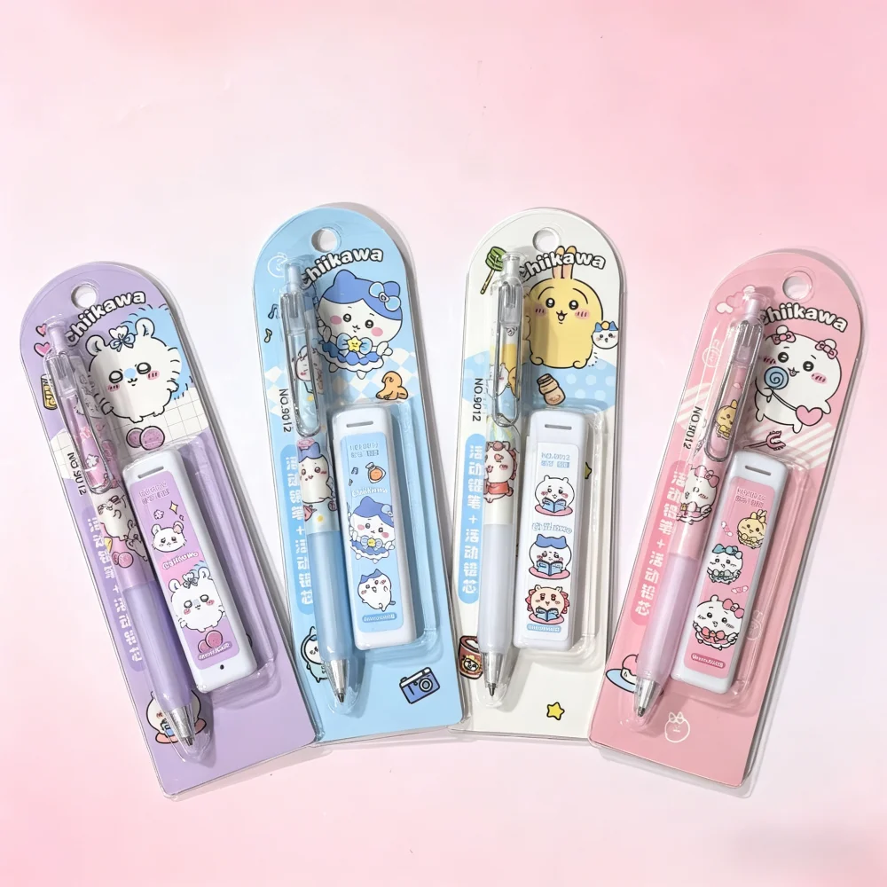 Hot Stylish Automatic Pencil Set Anime Merchandise Cute Girly Writing Lead Resistant for Students thumbnail 6